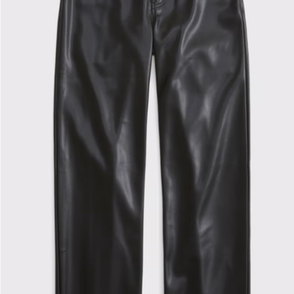 CURVE Abercrombie & Fitch Faux Lesbians Black Straight Pants